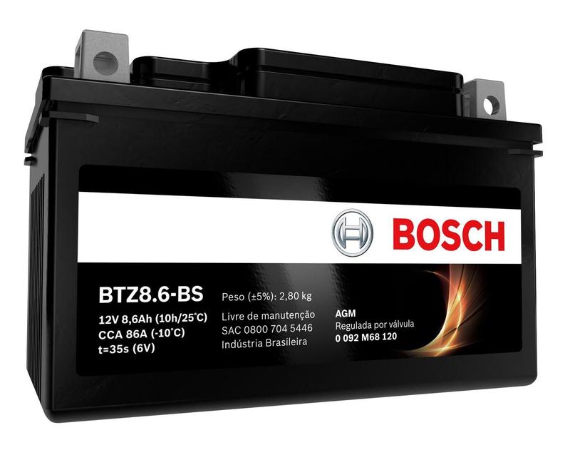 Bateria Moto Kawasaki 1000 ZX10R 12v 8.6ah Btz8.6-bs (YTZ10S